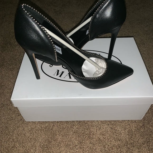 Steve Madden Black leather pumps - Picture 3 of 4
